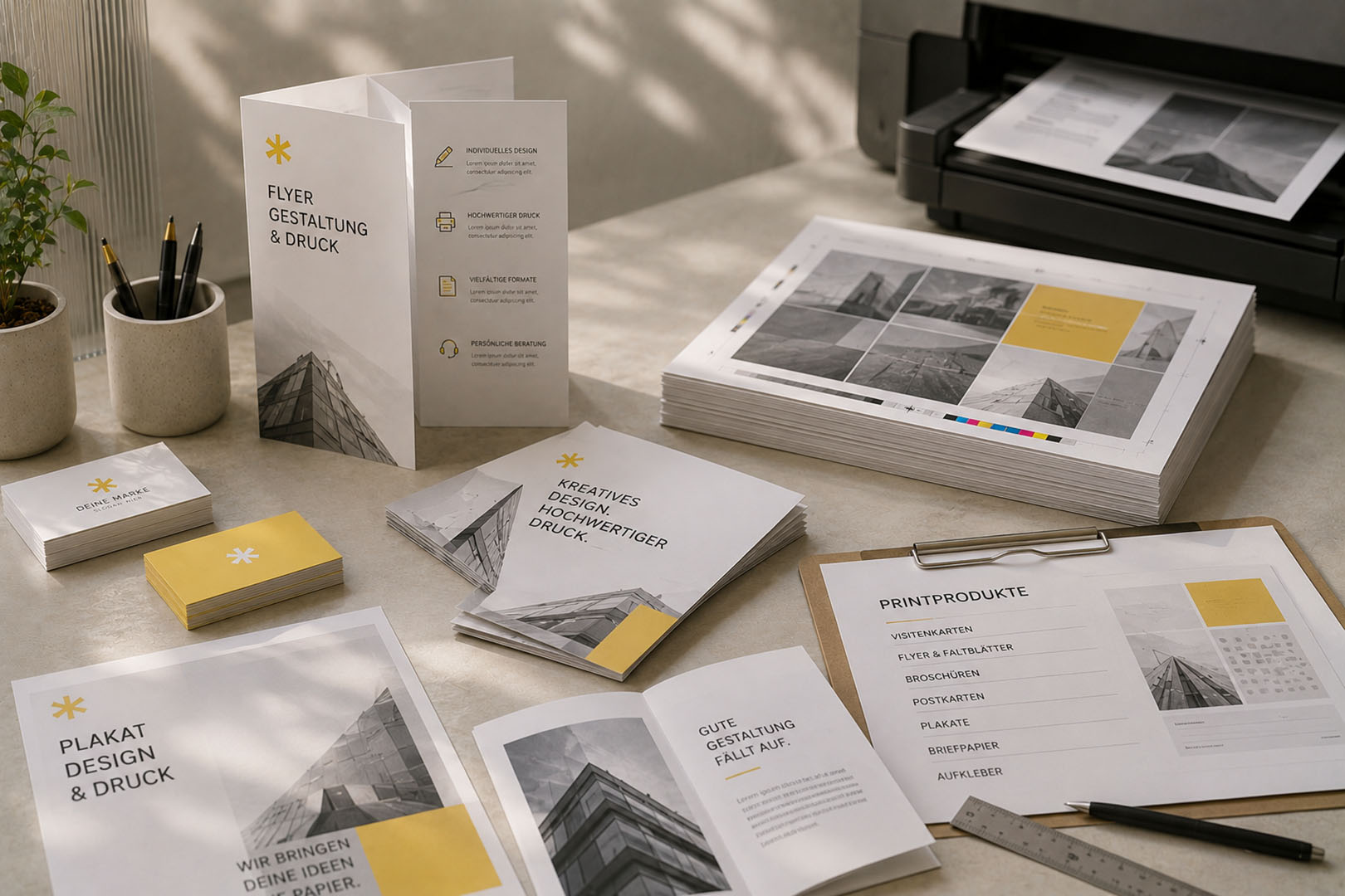 Druck und Printdesign - Behr Werbeagentur