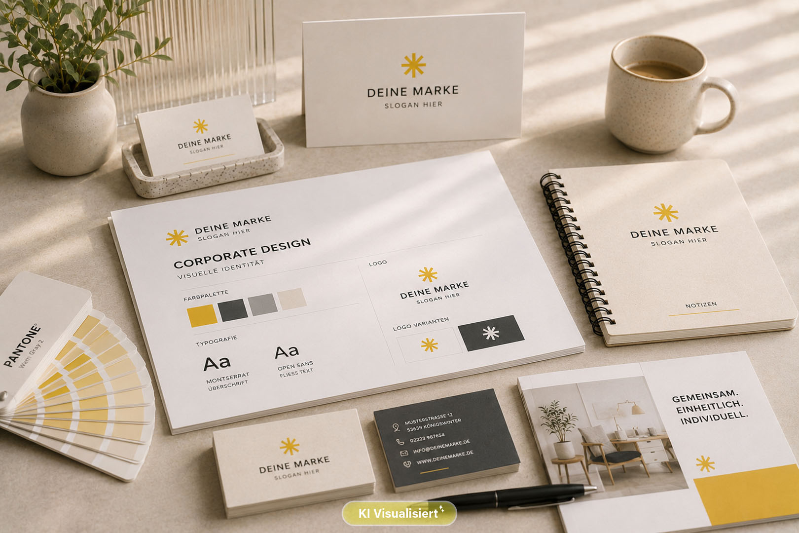 corporate design KI Corporate Design - KI Visualisiert